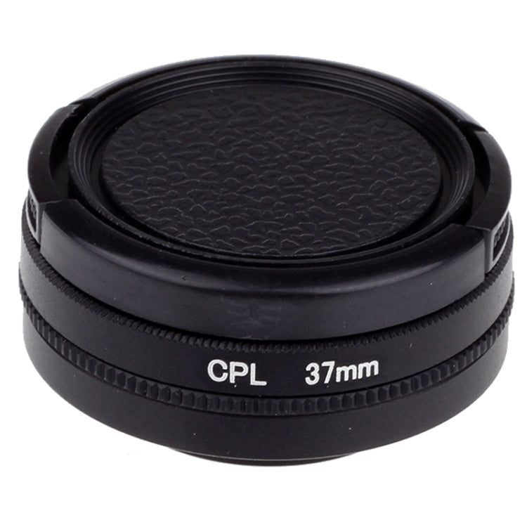 37 มม.ตัวกรอง CPL Circular Polarizer เลนส์กรองหมวกสำหรับ Xiaomi Xiaoyi 4K + / 4K, xiaoyi Lite,Xiaoyi กล้องกีฬา, 37mm CPL Filter