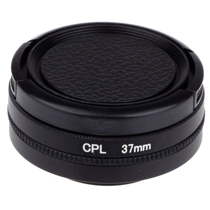 37 มม.ตัวกรอง CPL Circular Polarizer เลนส์กรองหมวกสำหรับ Xiaomi Xiaoyi 4K + / 4K, xiaoyi Lite,Xiaoyi กล้องกีฬา, 37mm CPL Filter