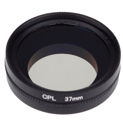 37 มม.ตัวกรอง CPL Circular Polarizer เลนส์กรองหมวกสำหรับ Xiaomi Xiaoyi 4K + / 4K, xiaoyi Lite,Xiaoyi กล้องกีฬา, 37mm CPL Filter