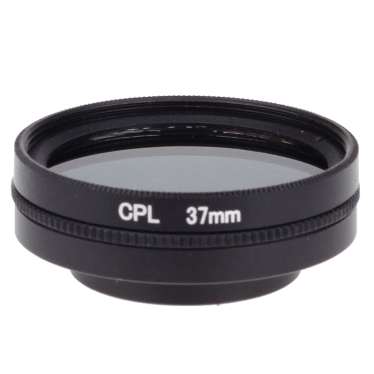 37 มม.ตัวกรอง CPL Circular Polarizer เลนส์กรองหมวกสำหรับ Xiaomi Xiaoyi 4K + / 4K, xiaoyi Lite,Xiaoyi กล้องกีฬา, 37mm CPL Filter