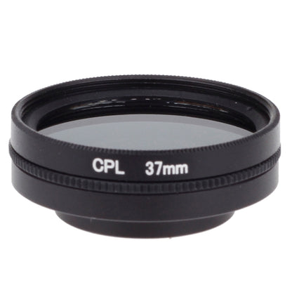 37 มม.ตัวกรอง CPL Circular Polarizer เลนส์กรองหมวกสำหรับ Xiaomi Xiaoyi 4K + / 4K, xiaoyi Lite,Xiaoyi กล้องกีฬา, 37mm CPL Filter