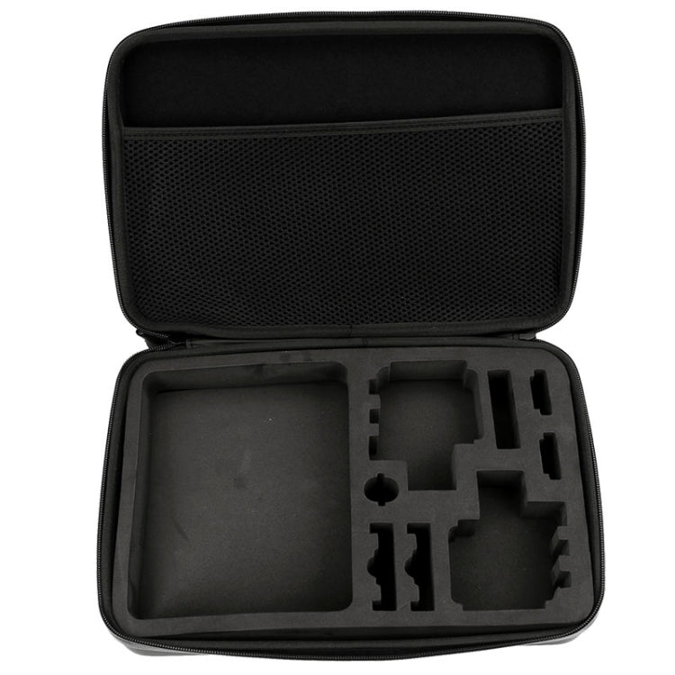 กันกระแทกกันน้ำแบบพกพากระเป๋าเดินทางสำหรับ GoPro Hero11 Black / HERO10 Black / HERO9 Black / HERO8 Black / HERO7 / 6/5/5 เซสชัน / 4 เซสชัน / 4/3 + / 3/2/1, DJI Osmo Action และอุปกรณ์เสริมกล้องแอ็คชั่นอื่น ๆขนาด: 32ซม.x 22ซม.x 7ซม, Size: 32cm x 22cm x 7cm