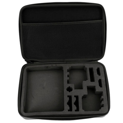 กันกระแทกกันน้ำแบบพกพากระเป๋าเดินทางสำหรับ GoPro Hero11 Black / HERO10 Black / HERO9 Black / HERO8 Black / HERO7 / 6/5/5 เซสชัน / 4 เซสชัน / 4/3 + / 3/2/1, DJI Osmo Action และอุปกรณ์เสริมกล้องแอ็คชั่นอื่น ๆขนาด: 32ซม.x 22ซม.x 7ซม, Size: 32cm x 22cm x 7cm