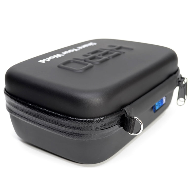 กันกระแทกกันน้ำแบบพกพากระเป๋าเดินทางสำหรับ GoPro Hero11 Black / HERO10 Black / HERO9 Black / HERO8 Black / HERO7 / 6/5/5 เซสชัน / 4 เซสชัน / 4/3 + / 3/2/1, DJI Osmo Action และอุปกรณ์เสริมกล้องแอ็คชั่นอื่น ๆขนาด: 16ซม.x 12ซม.x 7ซม, Size: 16cm x 12cm x 7cm
