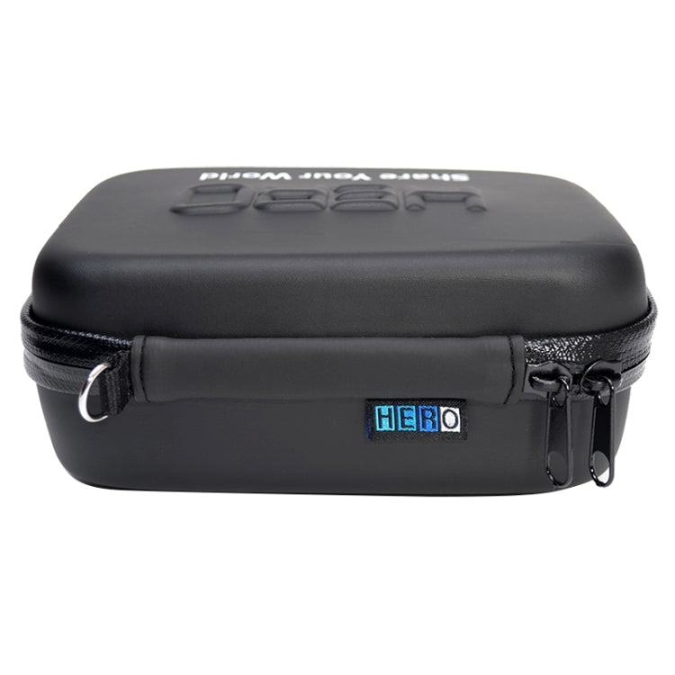 กันกระแทกกันน้ำแบบพกพากระเป๋าเดินทางสำหรับ GoPro Hero11 Black / HERO10 Black / HERO9 Black / HERO8 Black / HERO7 / 6/5/5 เซสชัน / 4 เซสชัน / 4/3 + / 3/2/1, DJI Osmo Action และอุปกรณ์เสริมกล้องแอ็คชั่นอื่น ๆขนาด: 16ซม.x 12ซม.x 7ซม, Size: 16cm x 12cm x 7cm