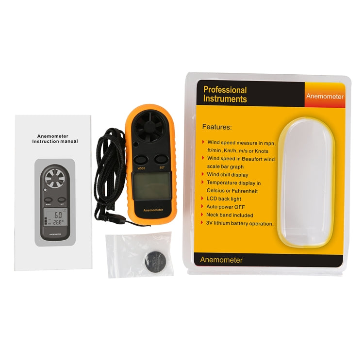 AR-816 เครื่องวัดความเร็วลมแบบดิจิตอลอิเล็กทรอนิกส์, AR-816