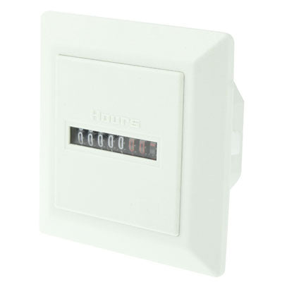 HM-1 มิเตอร์วัดชั่วโมง AC, ช่วงการตั้งค่าเวลา: 0-99,999.99 ชั่วโมง
