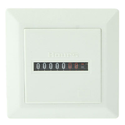 HM-1 มิเตอร์วัดชั่วโมง AC, ช่วงการตั้งค่าเวลา: 0-99,999.99 ชั่วโมง