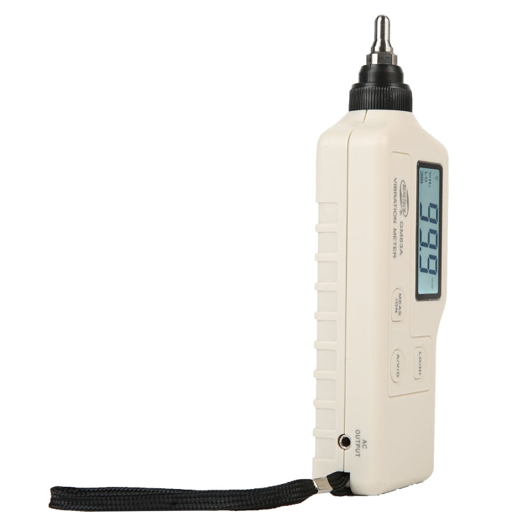 BENETECH GM63A เครื่องวัดการสั่นสะเทือน เครื่องทดสอบดิจิตอล Vibrometer Analyzer Acceleration Velocity, BENETECH GM63A