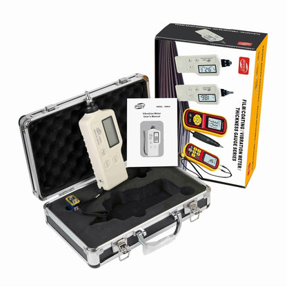 BENETECH GM63A เครื่องวัดการสั่นสะเทือน เครื่องทดสอบดิจิตอล Vibrometer Analyzer Acceleration Velocity, BENETECH GM63A