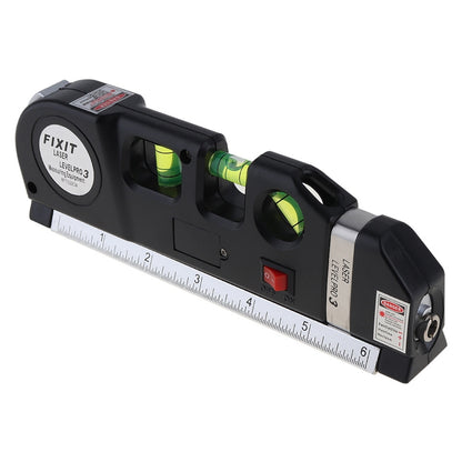 เครื่องวัดระดับเลเซอร์พร้อมเทปวัด Pro 3 (250ซม.), LV-03