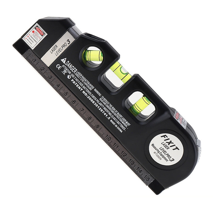 เครื่องวัดระดับเลเซอร์พร้อมเทปวัด Pro 3 (250ซม.), LV-03