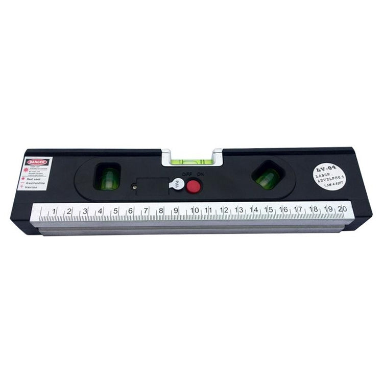 เครื่องวัดระดับเลเซอร์พร้อมสายวัด Pro 4 (100ซม.) / เครื่องวัดระดับฟองแบบมีไฟ LED, LV-04