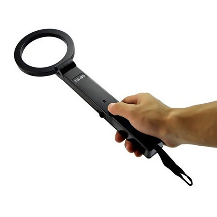TS-80 แบบพกพาพับมือถือความปลอดภัยเครื่องตรวจจับโลหะสแกนเนอร์, TS-80