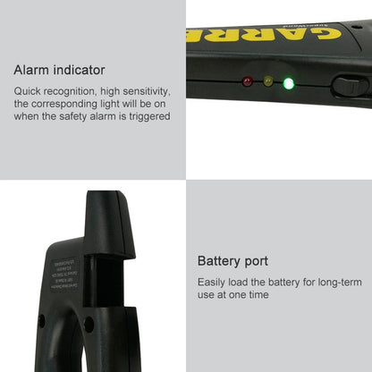 เครื่องตรวจจับโลหะเพื่อความปลอดภัยแบบมือถือ ระยะการตรวจจับ: 60 มม, Hand-held Detector