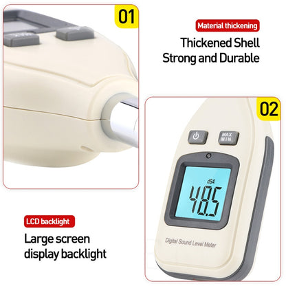 GM1351 เครื่องวัดระดับเสียงดิจิตอล (ช่วง: 30~130dBA)