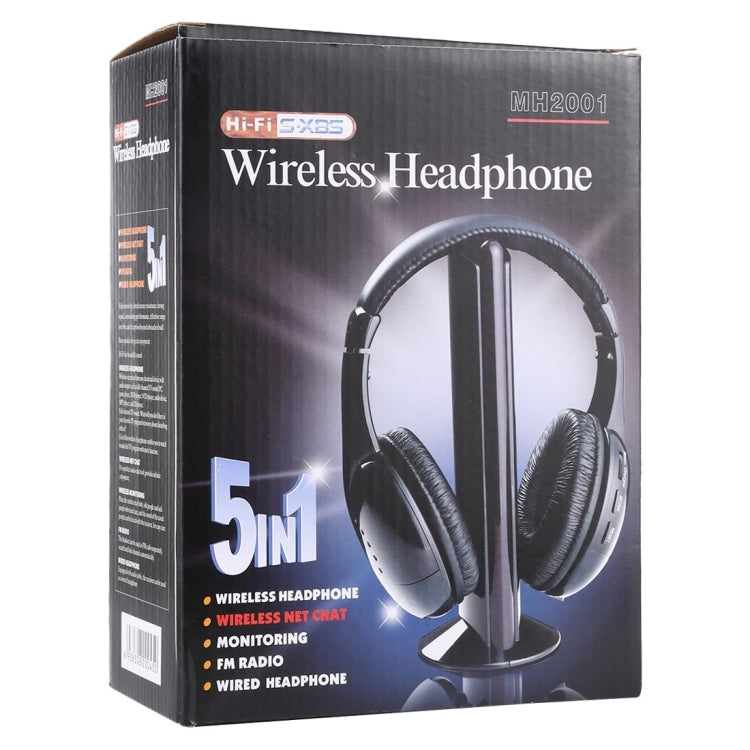 MH2001 Hi-Fi 5 in 1 ตัวรับ + หูฟังไร้สาย Emitter