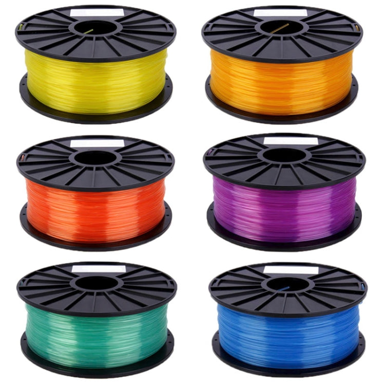 เส้นพลาสติกเครื่องพิมพ์ 3D แบบโปร่งใส PLA 1.75 มม