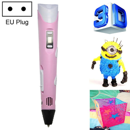 ปากกาพิมพ์ 3 มิติมือถือ ปลั๊ก EU, EU Plug
