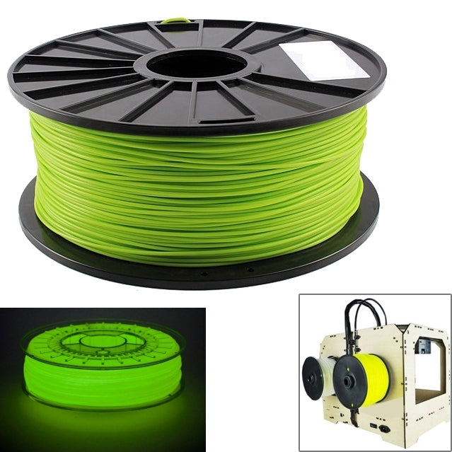 เส้นใยเครื่องพิมพ์ 3D แบบเรืองแสง ABS 3.0 มม. ประมาณ 135 ม