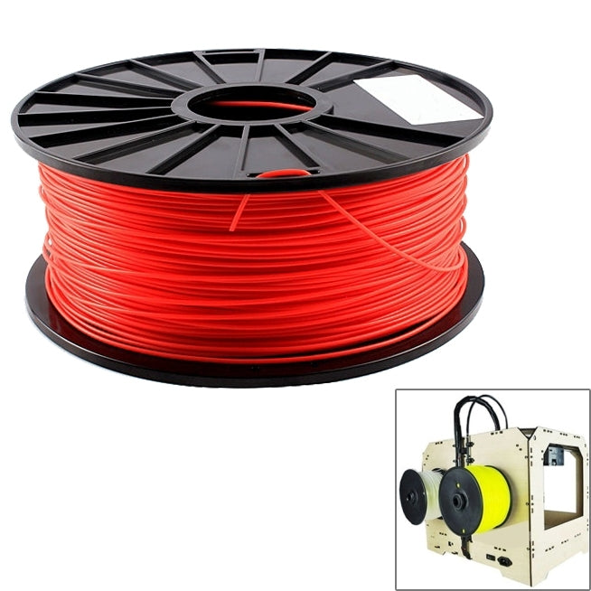 เส้นพลาสติกเครื่องพิมพ์ 3D ฟลูออเรสเซนต์ PLA 3.0 มม. ยาวประมาณ 115 ม