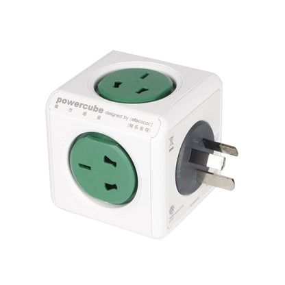 ปลั๊กไฟอะแดปเตอร์ผนังสากล PowerCube 10A พร้อมซ็อกเก็ต 5 US / AU สำหรับโฮมออฟฟิศ, ปลั๊ก AU, การจัดส่งสีแบบสุ่ม, PowerCube Socket