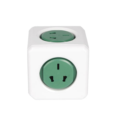 ปลั๊กไฟอะแดปเตอร์ผนังสากล PowerCube 10A พร้อมซ็อกเก็ต 5 US / AU สำหรับโฮมออฟฟิศ, ปลั๊ก AU, การจัดส่งสีแบบสุ่ม, PowerCube Socket