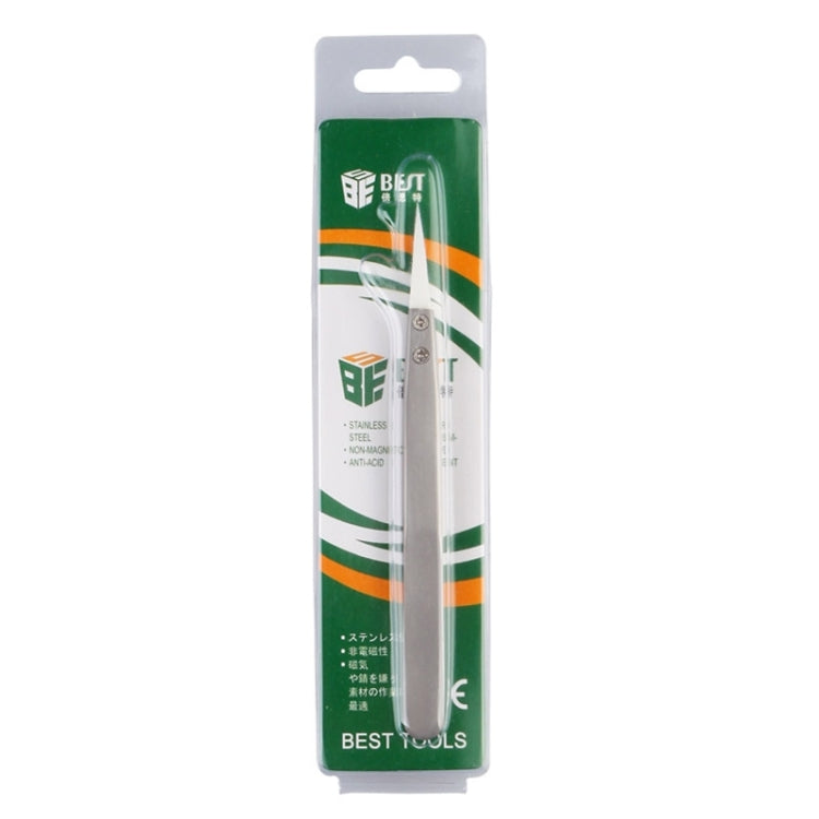 BEST BST-72-MZ 302 แหนบปลายเซรามิกทนต่ออุณหภูมิสูงสแตนเลส, BST-72-MZ