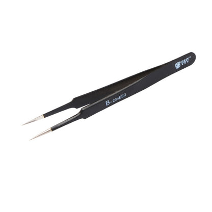 BEST BST-204ESD 202 แหนบปลายสแตนเลสป้องกันไฟฟ้าสถิตย์, BST-204ESD