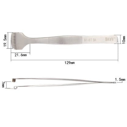 BEST BST-91-6T SA แหนบเวเฟอร์สแตนเลสระดับมืออาชีพสำหรับเวเฟอร์ซิลิคอน, BST-91-6T