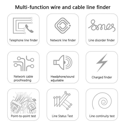 MS6812 Professional Cable Tracker เครื่องทดสอบตำแหน่งเบรกพอยต์, Breakpoint location Tester