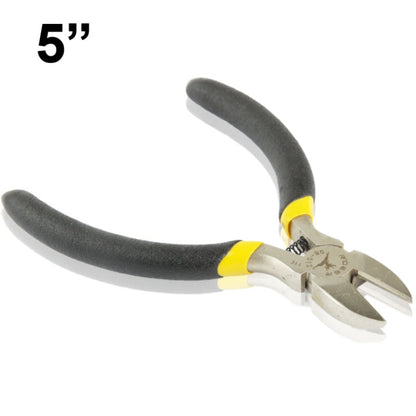 คีมปากเฉียงสแตนเลสโครเมียมขนาด 5 นิ้ว, 5 inch Diagonal Pliers