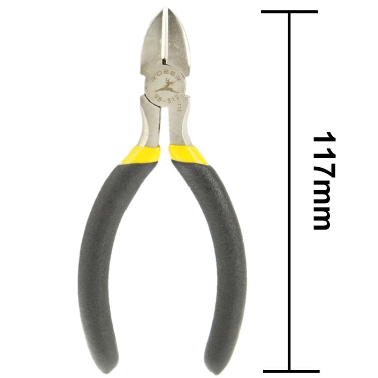 คีมปากเฉียงสแตนเลสโครเมียมขนาด 5 นิ้ว, 5 inch Diagonal Pliers