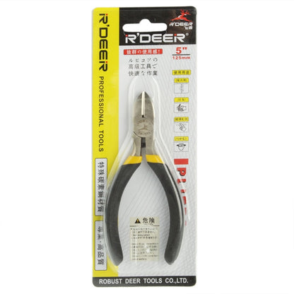 คีมปากเฉียงสแตนเลสโครเมียมขนาด 5 นิ้ว, 5 inch Diagonal Pliers