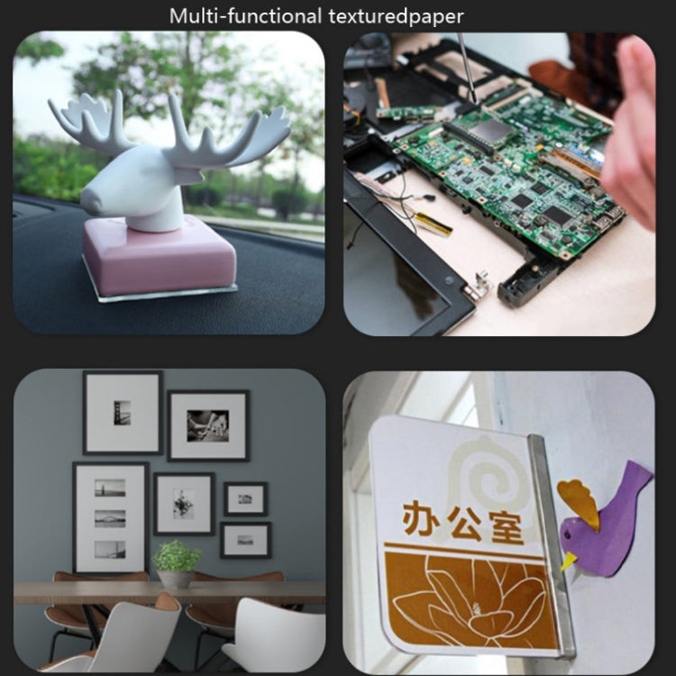 เทปกาวสองหน้าขนาด 6 มม. สำหรับซ่อมแผงสัมผัสโทรศัพท์มือถือ iPhone / Samsung / HTC ความยาว: 25 ม, 6mm Width