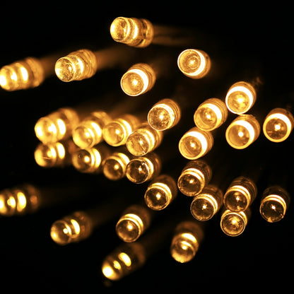 สำหรับงานปาร์ตี้คริสต์มาส แฟลช LED 2 โหมด 20 ดวง ใช้พลังงานแบตเตอรี่, 2m Warm White, 2m  White Light