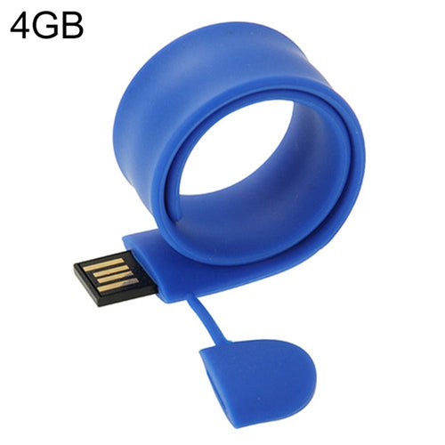 สร้อยข้อมือซิลิโคน USB Flash Disk พร้อมหน่วยความจำ 4GB, 4GB, 4GB (Orange), 4GB (Pink), 4GB (Purple)