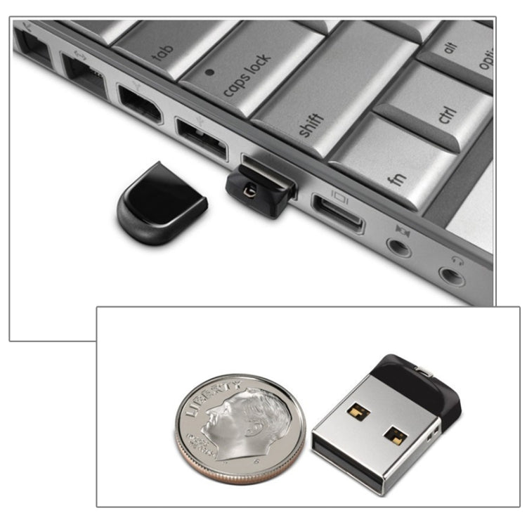 แฟลชไดรฟ์ USB ขนาดเล็ก 16GB พร้อมสายโซ่สำหรับพีซีและแล็ปท็อป, 16GB