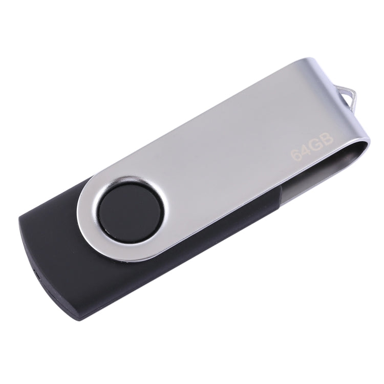 ดิสก์แฟลช Twister USB 2.0 ขนาด 64GB (สีดำ), 64GB/Black