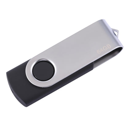 ดิสก์แฟลช Twister USB 2.0 ขนาด 64GB (สีดำ), 64GB/Black
