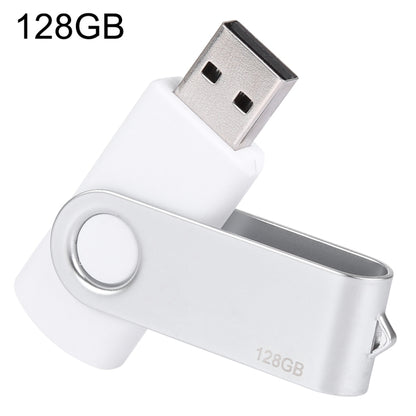 แฟลชดิสก์ Twister USB 2.0 ขนาด 128GB, 128GB/White