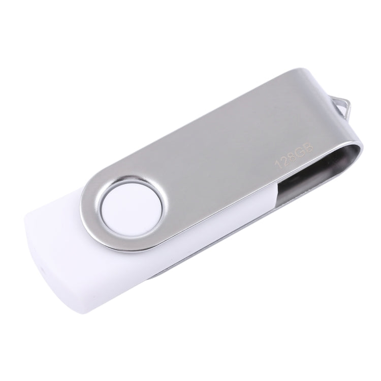 แฟลชดิสก์ Twister USB 2.0 ขนาด 128GB, 128GB/White