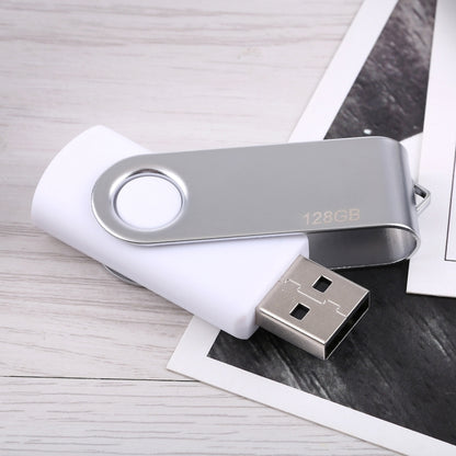 แฟลชดิสก์ Twister USB 2.0 ขนาด 128GB, 128GB/White