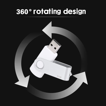 แฟลชดิสก์ Twister USB 2.0 ขนาด 32GB (สีขาว), 32GB/White