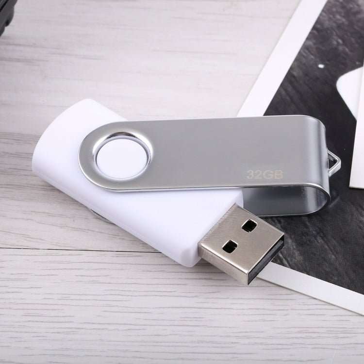 แฟลชดิสก์ Twister USB 2.0 ขนาด 32GB (สีขาว), 32GB/White