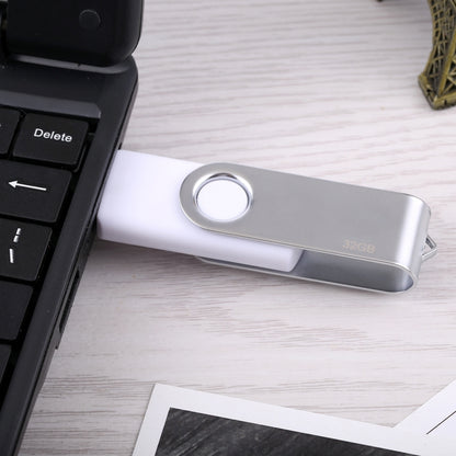 แฟลชดิสก์ Twister USB 2.0 ขนาด 32GB (สีขาว), 32GB/White