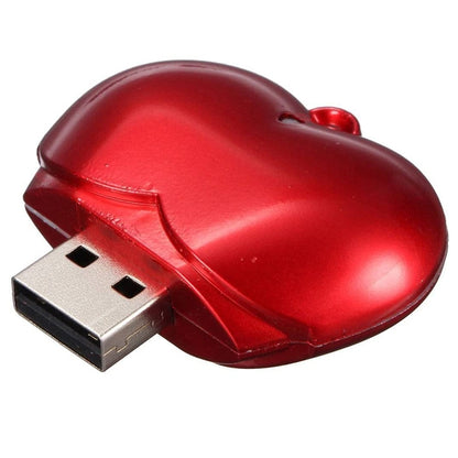 แฟลชดิสก์ USB รูปหัวใจขนาด 16GB, 16GB