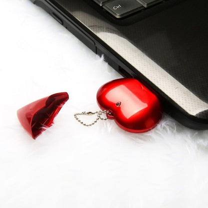 แฟลชดิสก์ USB รูปหัวใจขนาด 16GB, 16GB