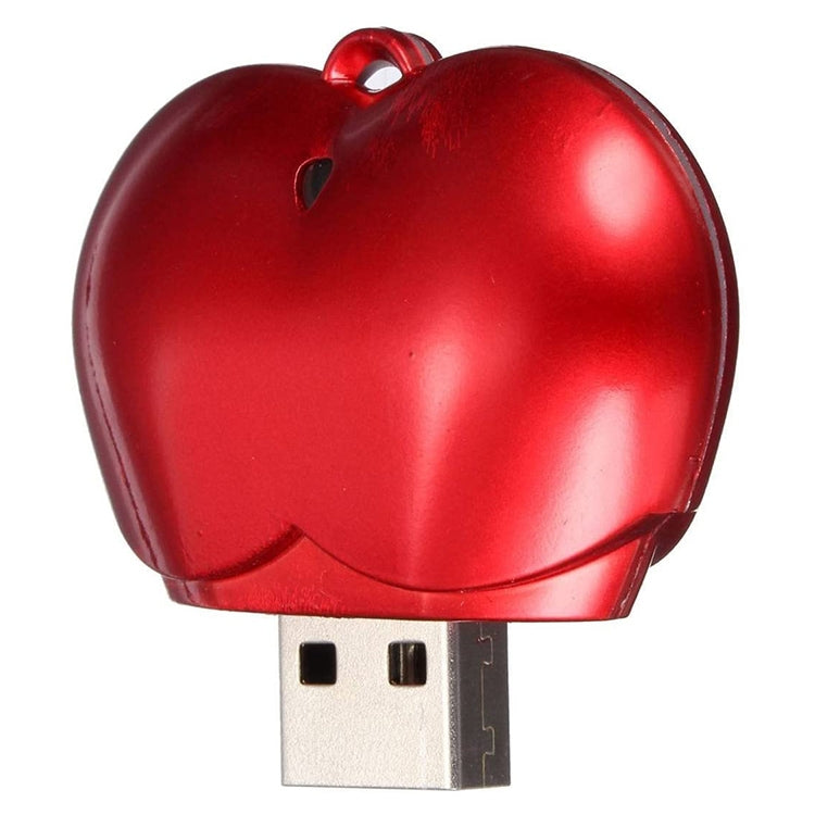 แฟลชดิสก์ USB รูปหัวใจขนาด 8GB, 8GB