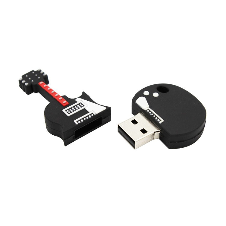 แฟลชดิสก์ USB รูปทรงกีตาร์ขนาด 16GB, 2GB, 4GB, 8GB, 16GB